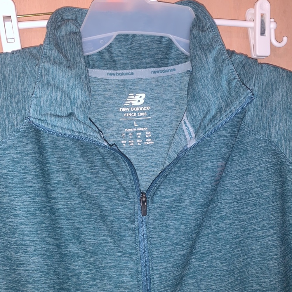 New Balance, half zip active-wear pullover/sweater top